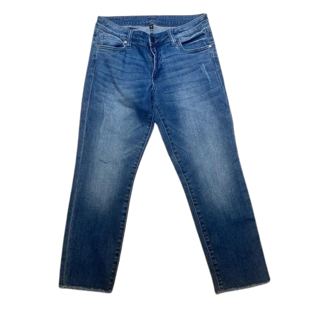 Kut from the Kloth 6 Petite Crop Straight Jeans